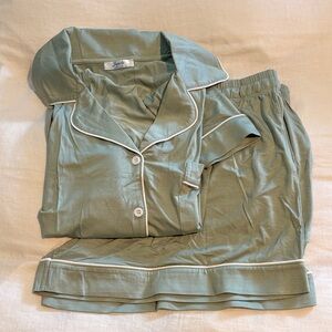 Women's Green Pajama Set